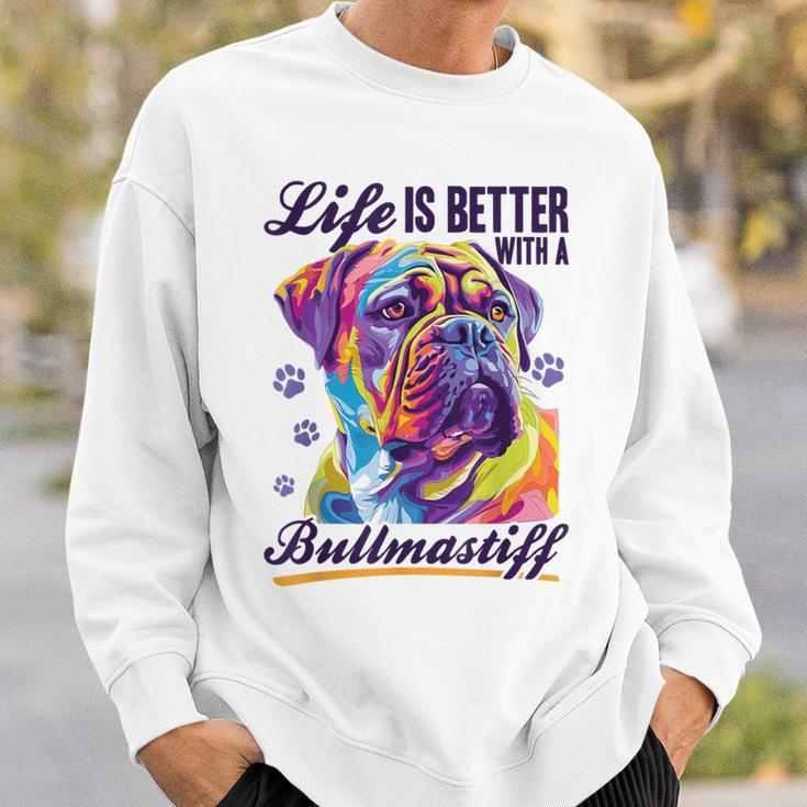 Bullmastiff Hunderasse Das Leben Ist Besser Mit Einem Bullmastiff Sweatshirt Geschenke für Ihn