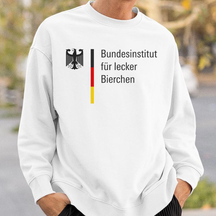 Bundesinstitut Für Leckere Bierchen Delicious Bier Party Sweatshirt Geschenke für Ihn