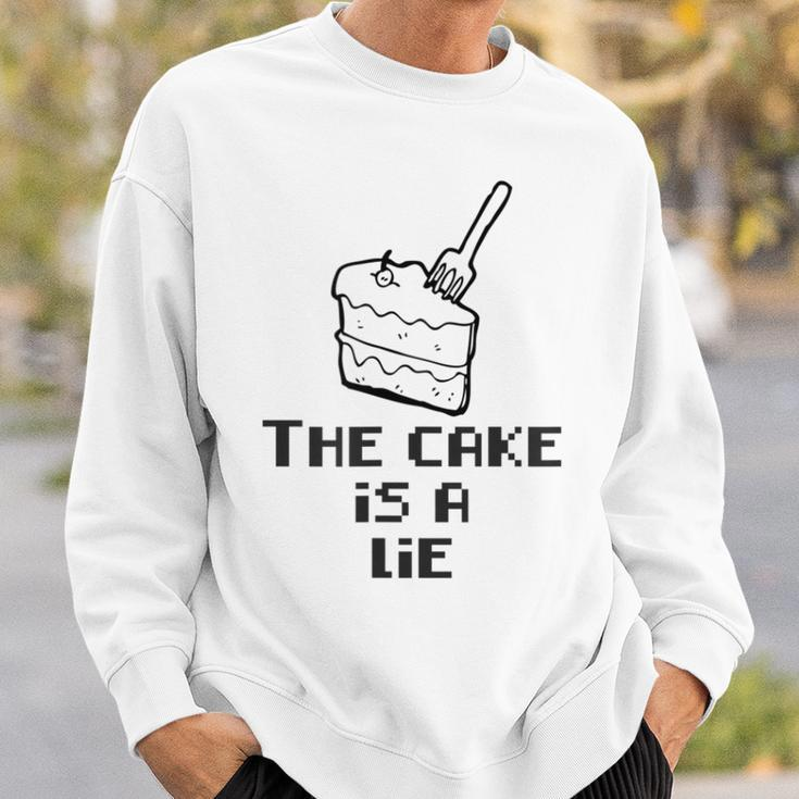 The Cake Is A Lie Portal Meme Sweatshirt Gifts for Him