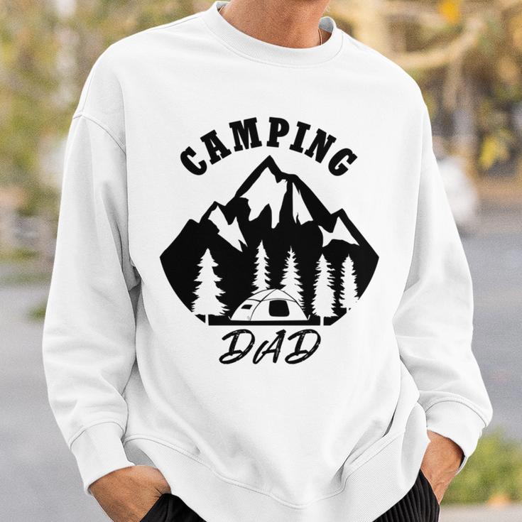 Camping Papa Natur Wildnis Wandern Sweatshirt Geschenke für Ihn