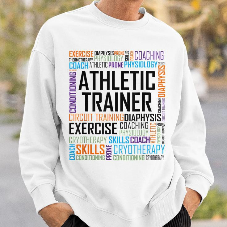 At Certified Athletic TrainerLove Words Sweatshirt Gifts for Him