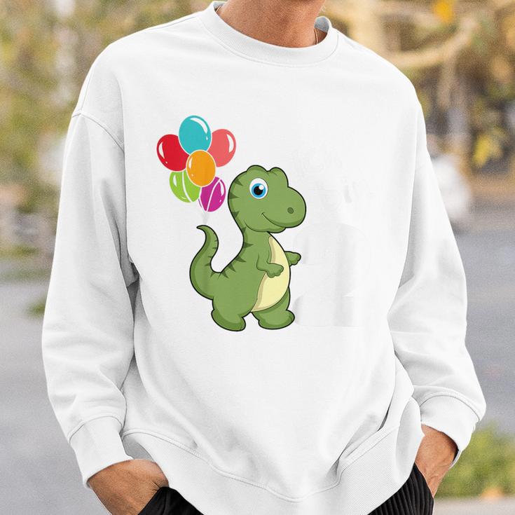 Children's 2Nd Birthday Ich Bin Schon 2 Jahre Dinosaur Sweatshirt Geschenke für Ihn