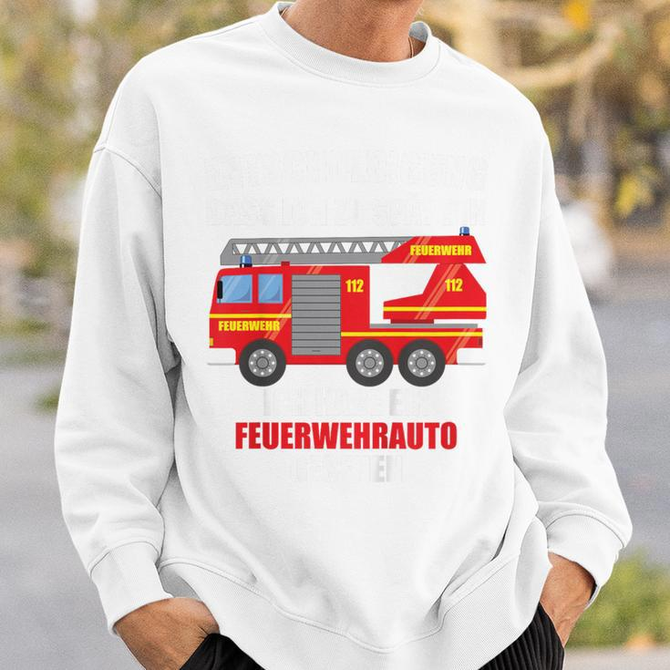 Children's Exxplordigung Dass Ich Zu Spät Bin Fire Engine Sweatshirt Geschenke für Ihn