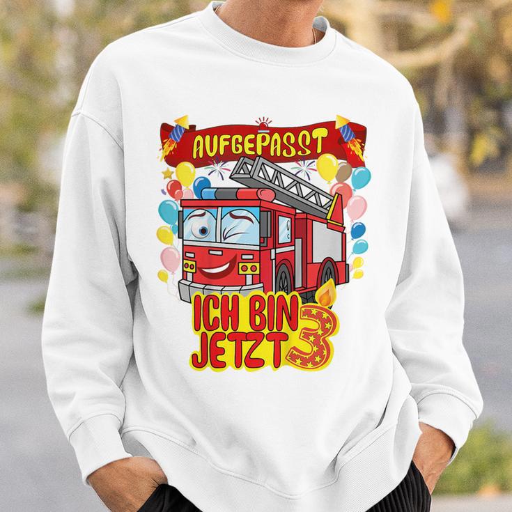 Children's Ich Bin Jetzt 3 Feuerwehr Sweatshirt Geschenke für Ihn