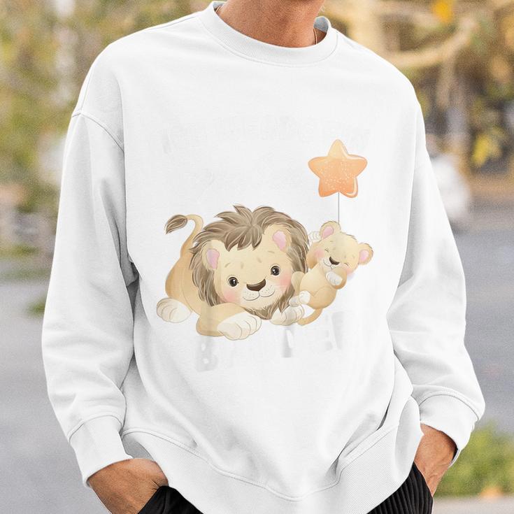 Children's Ich Werde Ein Großer Bruder 2023 Lion 80 Sweatshirt Geschenke für Ihn