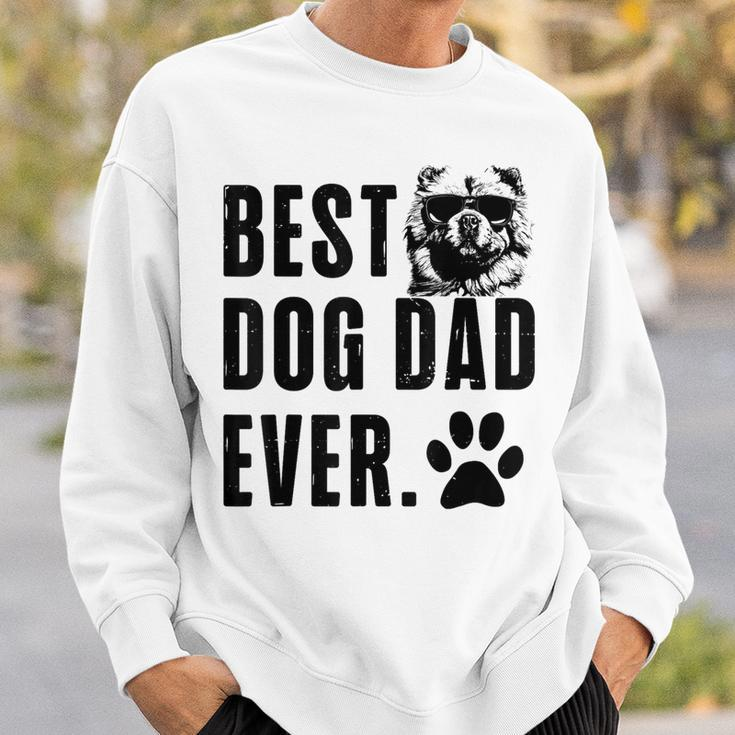 Chow Chow Daddy Dad Best Dog Dad Ever Men Sweatshirt Gifts for Him