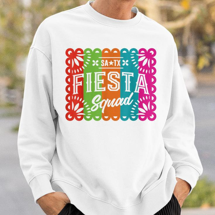 Cinco De Mayo 2024 Fiesta Squad Fiesta San Antonio Texas Sweatshirt Gifts for Him