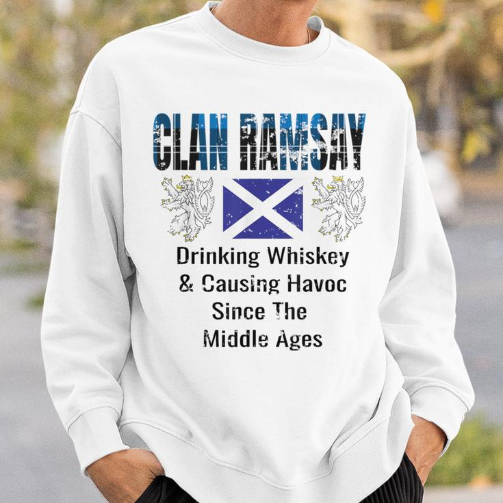 Clan Ramsay Tartan Scottish Family Name Scotland Pride Sweatshirt Gifts for Him