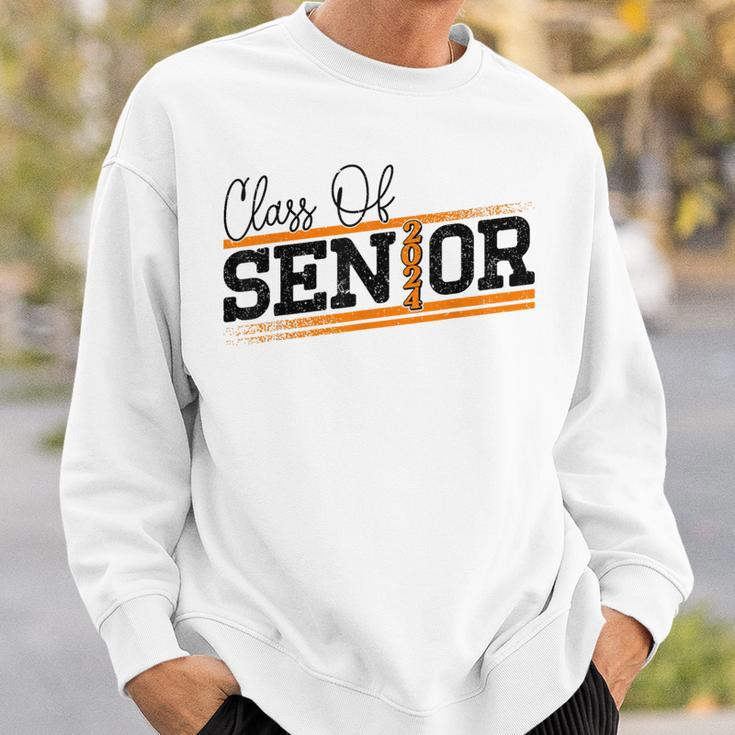 Class Of 2024 Seniors High School College Student Graduation Sweatshirt Gifts for Him