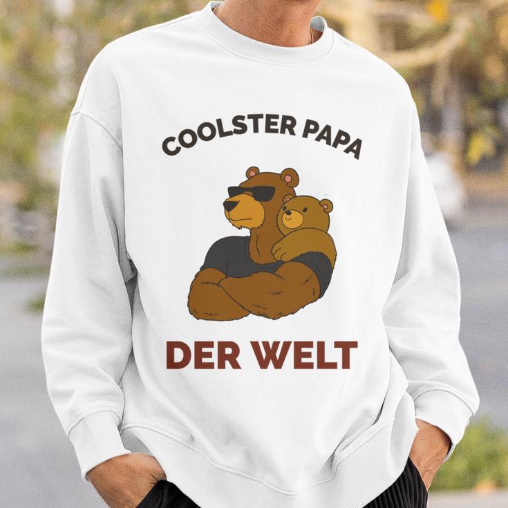 Coolster Papa Der Weltater Outfitatertag Bester Papa Sweatshirt Geschenke für Ihn