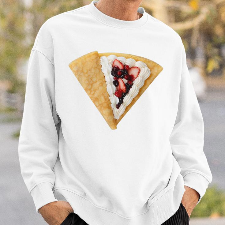 Crepe Costume Food Pun Costume French Desserts Sweatshirt Gifts for Him