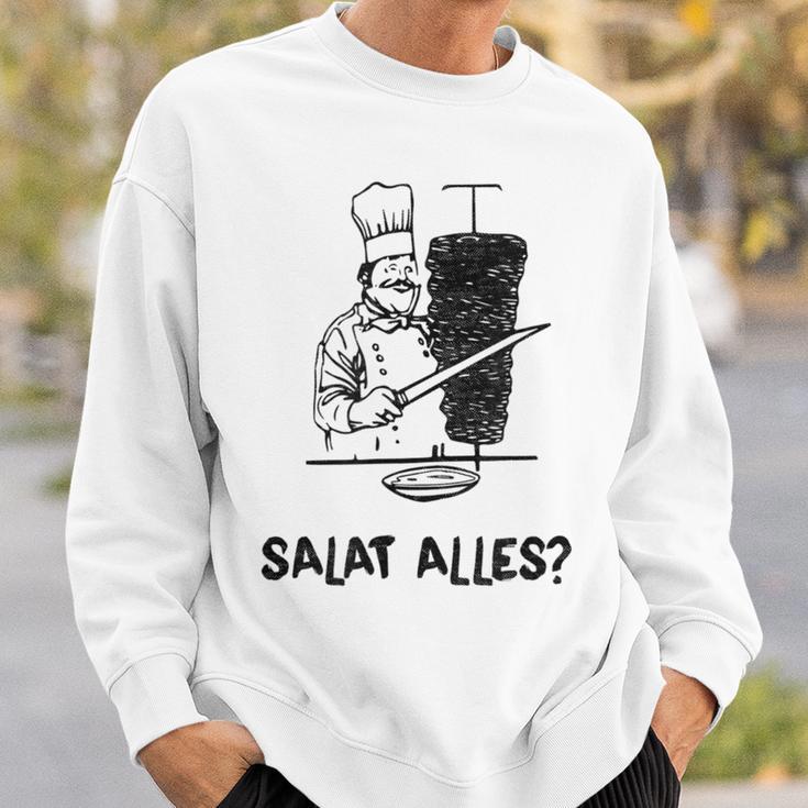 Döner Kebab Salat Alles Sweatshirt Geschenke für Ihn