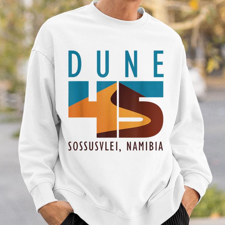 Dune 45 Sossusvlei Namibia Sweatshirt Geschenke für Ihn