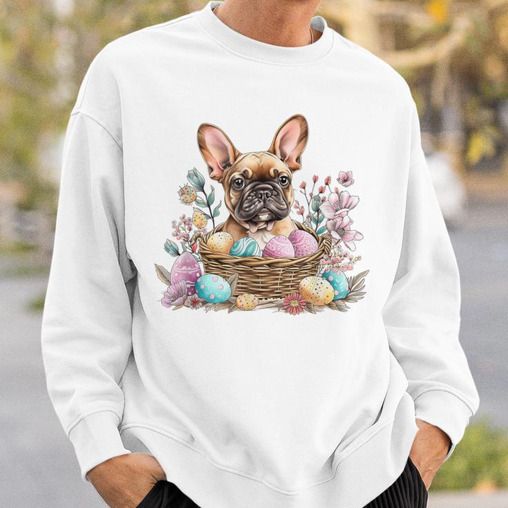 Easter French Bulldog Cool Easter Happy Easter Sweatshirt Gifts for Him