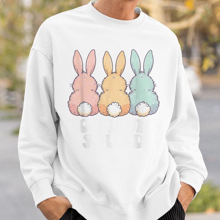 Egg Hunt Squad Easter Egg Hunting Crew Bunny Matching Family Sweatshirt Gifts for Him