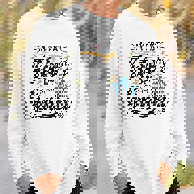 My First Father's Day As A Grandpa 2024 First Grandpa Day Sweatshirt Gifts for Him