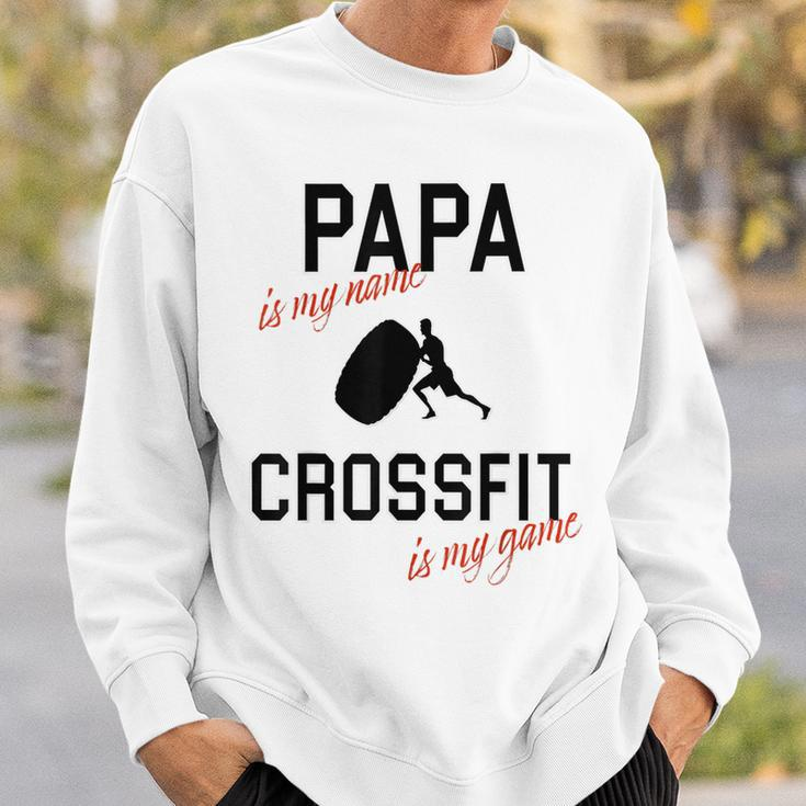 Dad Future Dad Crossfit Game Sweatshirt Gifts for Him