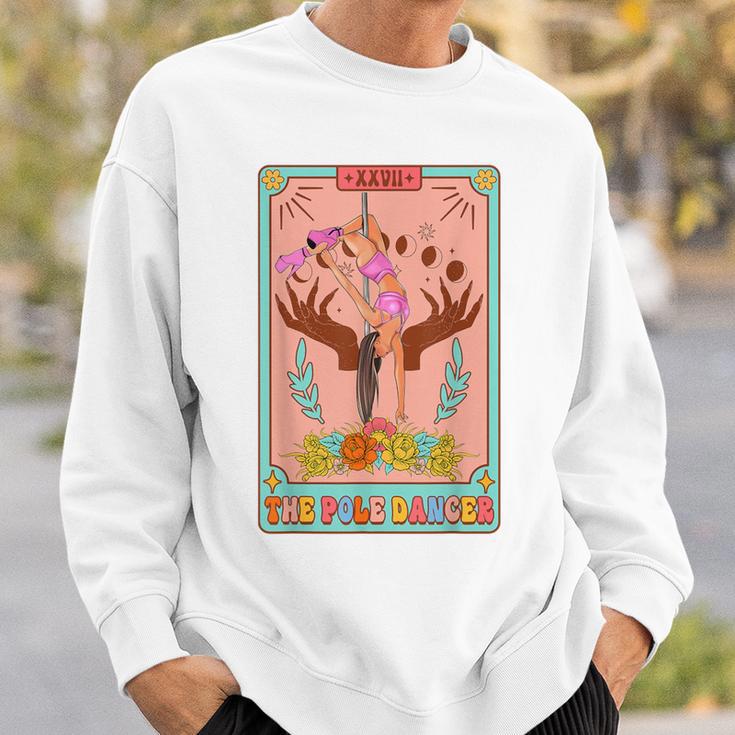 Pole Dancer Pole Dancing The Pole Dance Tarot Card Sweatshirt Gifts for Him