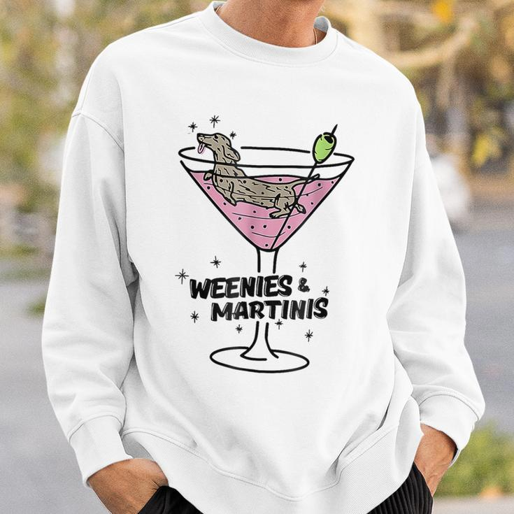 Weenies And Martinis Apparel Sweatshirt Gifts for Him