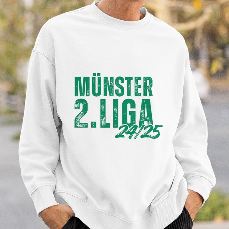 Fussball Kickenerein Münster Fan Heimat Westfalen Aufstieg Sweatshirt Geschenke für Ihn