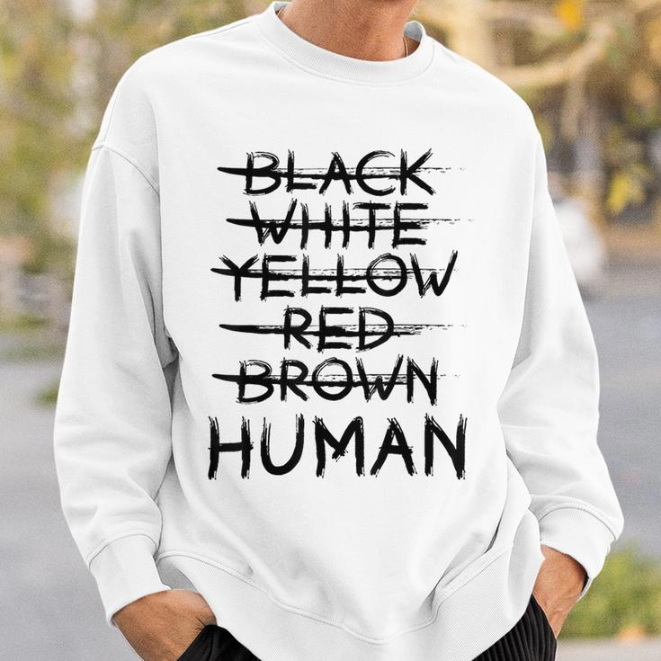 Gegen Rassismus No Racism Human Sweatshirt Geschenke für Ihn