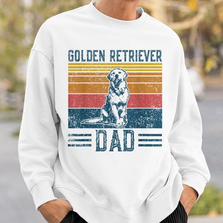 Golden Dad Vintage Golden Retriever Dad Sweatshirt Geschenke für Ihn
