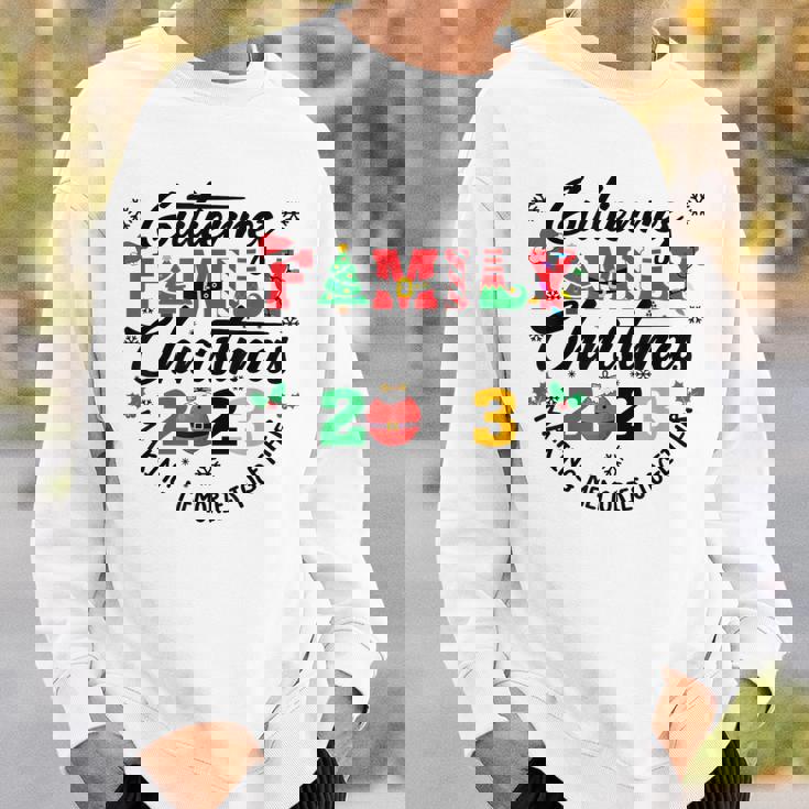 Gutierrez Family Name Christmas Matching Surname Xmas Sweatshirt Gifts for Him