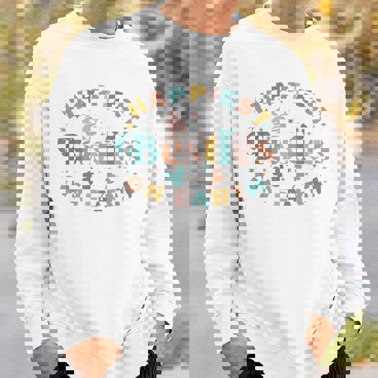 Happiest Besties On Earth Matching Family Mouse Group Sweatshirt Gifts for Him