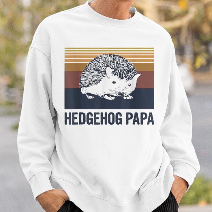 Hedgehog Papa Quote For A Hedgehog Dad Sweatshirt Gifts for Him