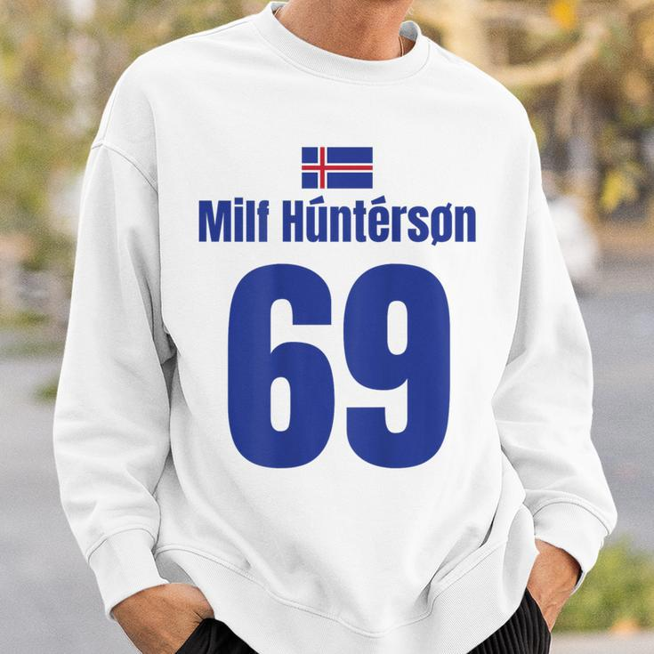 Iceland Sauf Jersey 69 Mallorca Sauf Jersey Milf Hunterson S Sweatshirt Geschenke für Ihn