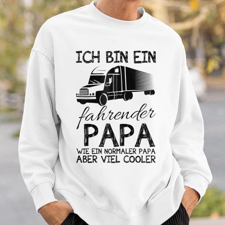 Ich Bin Ein Lkw Fahrender Papa Wie Ein Normaler Papaater Kapuzenjacke Sweatshirt Geschenke für Ihn