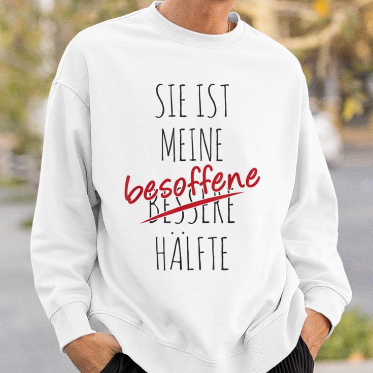 Ich Ist Meine Besoffen Half Sweatshirt Geschenke für Ihn