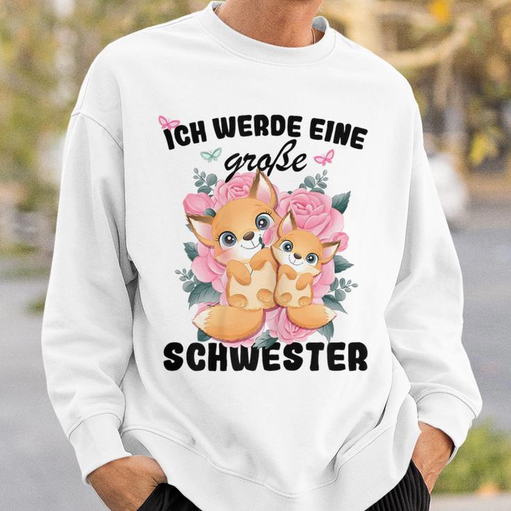 Ich Werde Große Schwester Sweatshirt, Ankündigung Geschwisterliebe Geschenke für Ihn