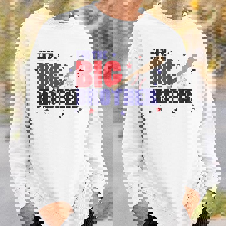 I'm The Big Brother Baseball Sweatshirt Gifts for Him