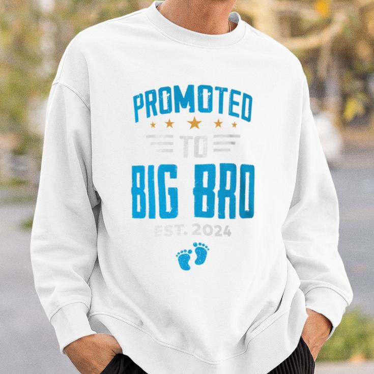 I'm Going To Be A Big Brother 2024 Promoted To Big Bro 2024 Sweatshirt Gifts for Him