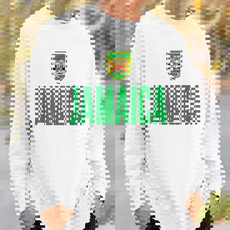 Jamaica Jamaican Flag Love Souvenir Sweatshirt Gifts for Him