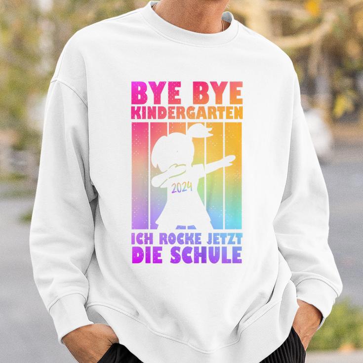 Kinder Bye Bye Kindergarten Ich Rocke Jetzt Die Schule Sweatshirt Geschenke für Ihn