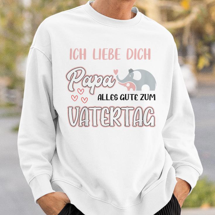 Kinder Ich Liebe Dich Papa Alles Gute Zum Fatertag Sweatshirt Geschenke für Ihn