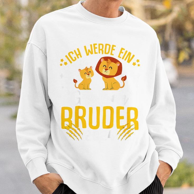 Kinder Ich Werde Ein Große Bruder 2024 Lion Big Brother 2024 Sweatshirt Geschenke für Ihn