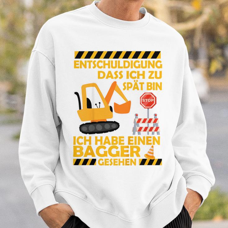 Kinder Sweatshirt Entschuldigung, Zu Spät Wegen Bagger Geschenke für Ihn