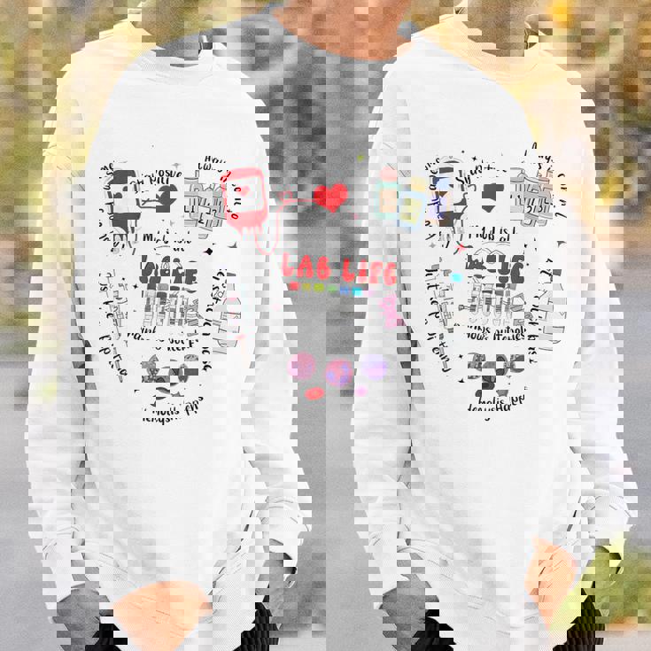 Lab Life Retro Lab Week 2024 Sweatshirt Gifts for Him