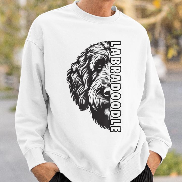 Labradoodle Hund Herrchen Frauchen Hunde Sweatshirt Geschenke für Ihn