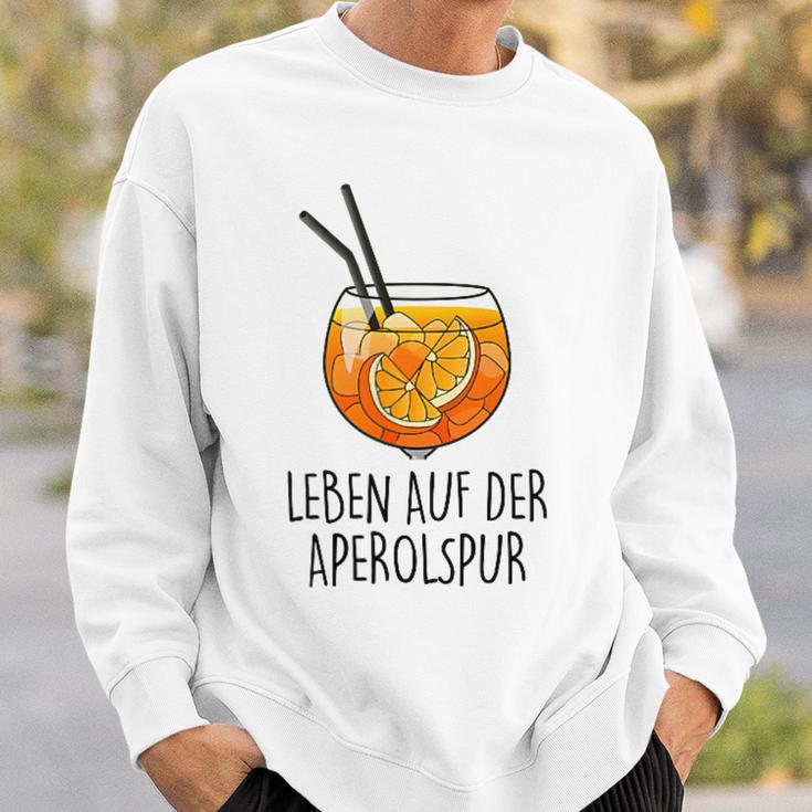 Leben Auf Der Aperolspur X Spitzuz Club Auf Spitztour Mini Sweatshirt Geschenke für Ihn