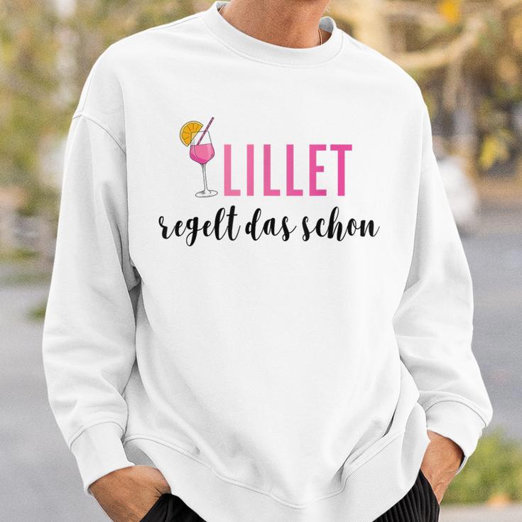 Lillet Lillet Regelt Das Schon Summer Alcohol Lillet S Sweatshirt Geschenke für Ihn