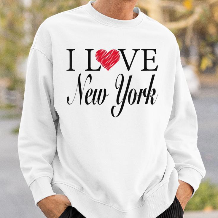 I Love Ny New York Heart Sweatshirt Gifts for Him