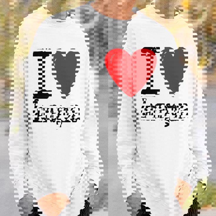 I Love Zaragoza Yo Amo Zaragoza Yo Corazón Zaragoza Camisa de entrenamiento Regalos para él