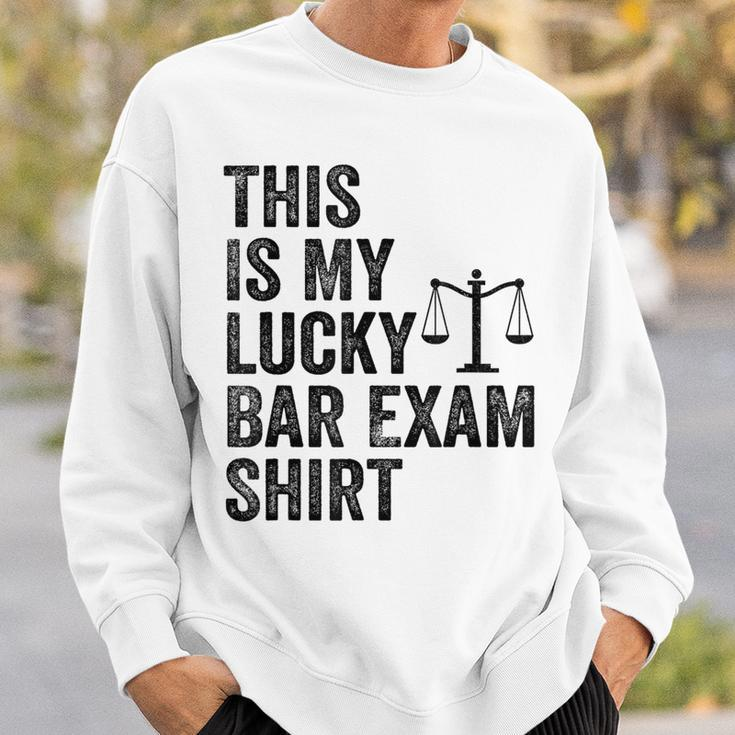 This Is My Lucky Bar Exam Lucky Bar Exam Sweatshirt Gifts for Him