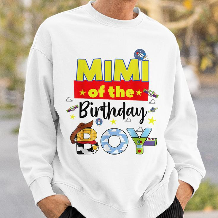 Mimi Of The Birthday Boy Toy Familly Matching Story Sweatshirt Gifts for Him