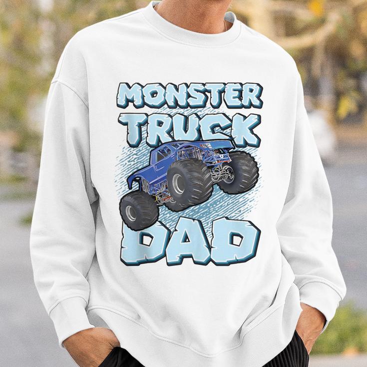 Monster Truck Papa Füräter Cooler Papa Lustiger Monstertruck Sweatshirt Geschenke für Ihn