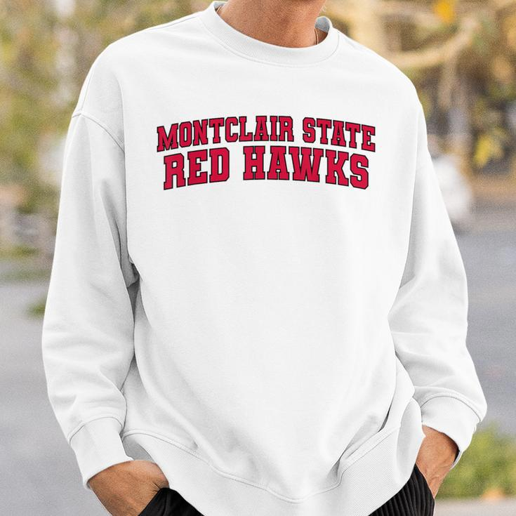 Montclair State University Red Hawks Arch01 Sweatshirt Gifts for Him